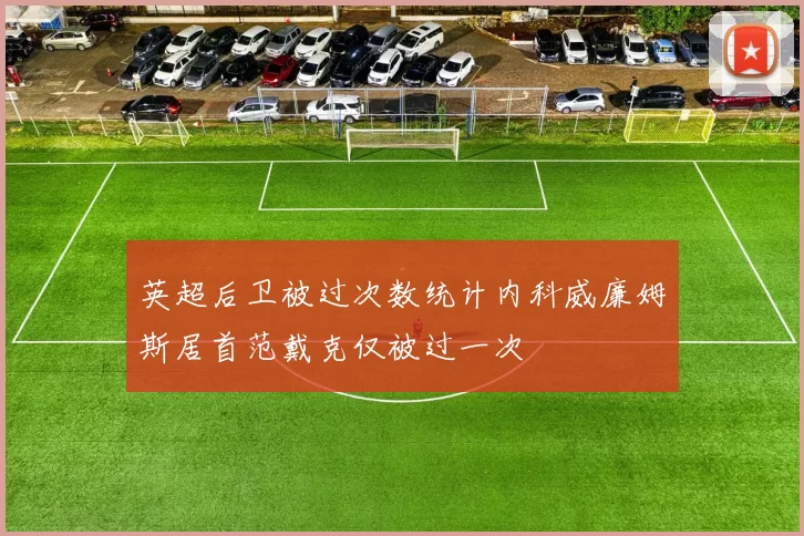 英超后卫被过次数统计内科威廉姆斯居首范戴克仅被过一次